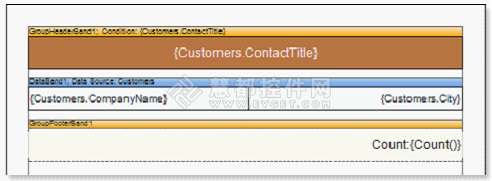 如何在Stimulsoft Report.NET中創建多組的報表