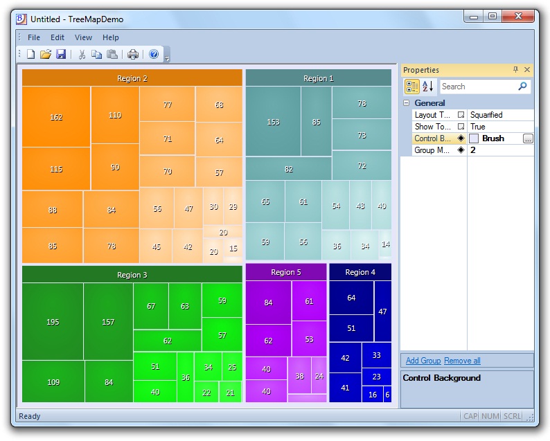 BCGControlBar MFC用戶界面控件套包發布v17.1-Visual Studio11風格，圖形可視化設計器，Tree Map控件