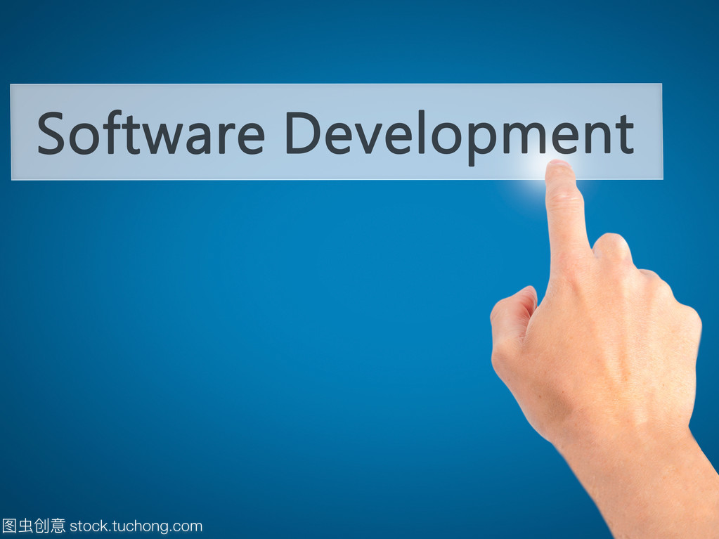 軟件開發-手上模糊背景按鈕